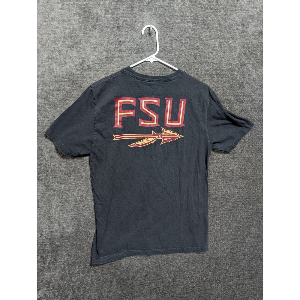 Nike FSU Florida State Seminoles Fear The Spear Graphic T-Shirt Black Mens L